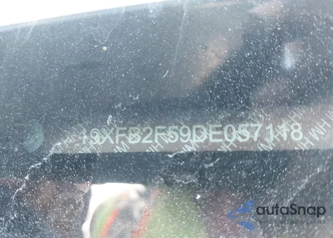 2013 Honda Civic Lx из США, поврежденный, VIN 19XFB2F59DE057118